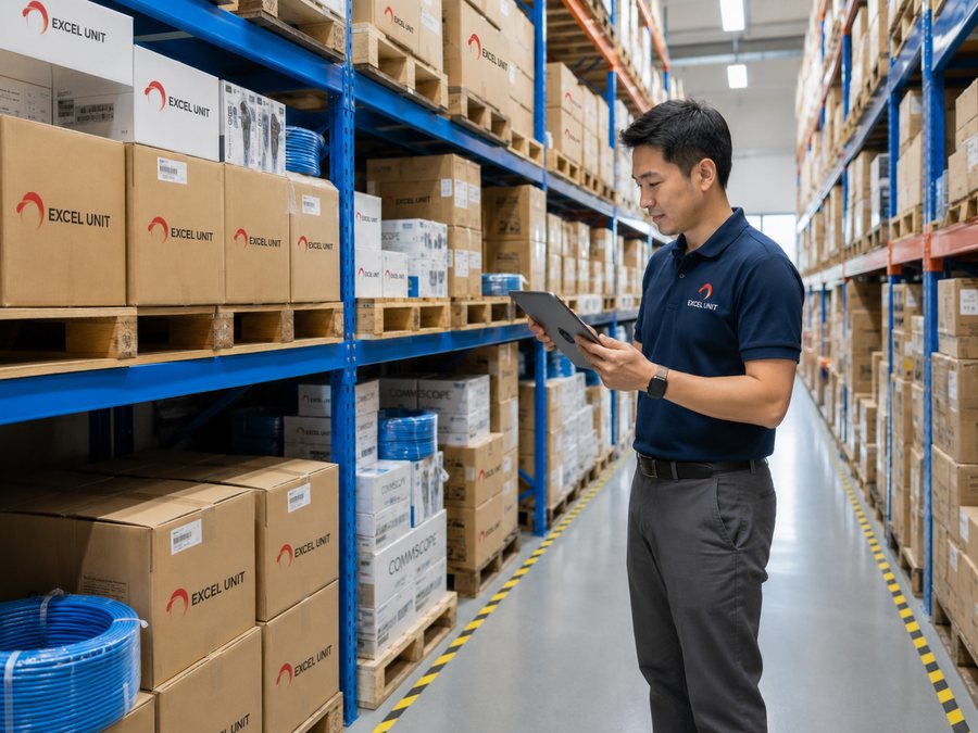 Excel Unit Kwai Chung warehouse — CommScope stock